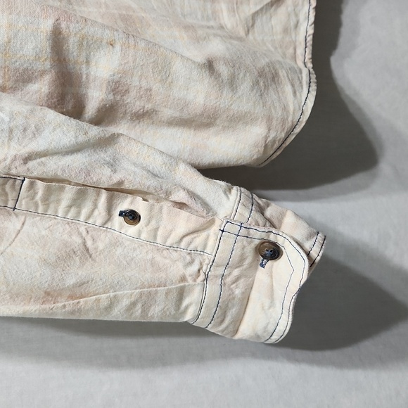 Contrast Color Button Down Plaid - Picture 4 of 6